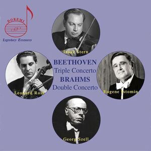 Beethoven / Stern,Isaac / Leonard,Rose - Triple Concerto / Brahms: Double